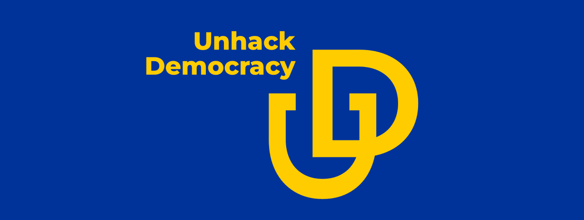 Unhack Democracy Logo